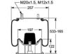 PE Automotive 084.276-51A Boot, air suspension